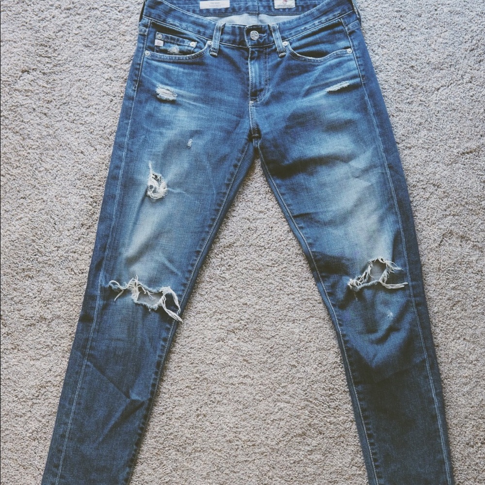 AG The Nikki relaxed skinny